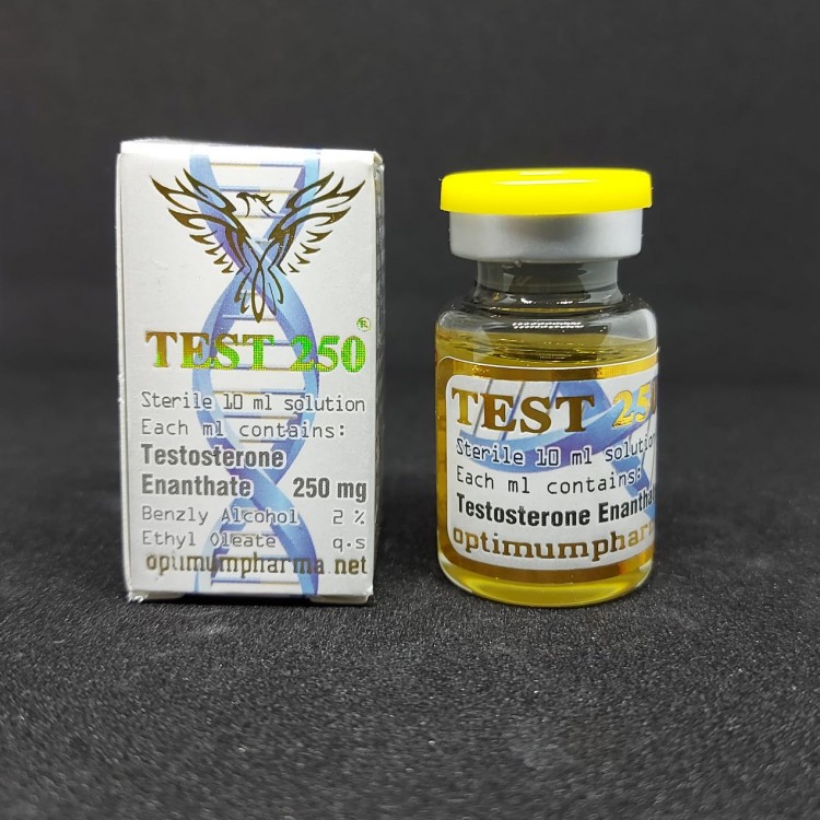 Optimum Pharma Testosterone Enanthate 250 Mg 10 Ml